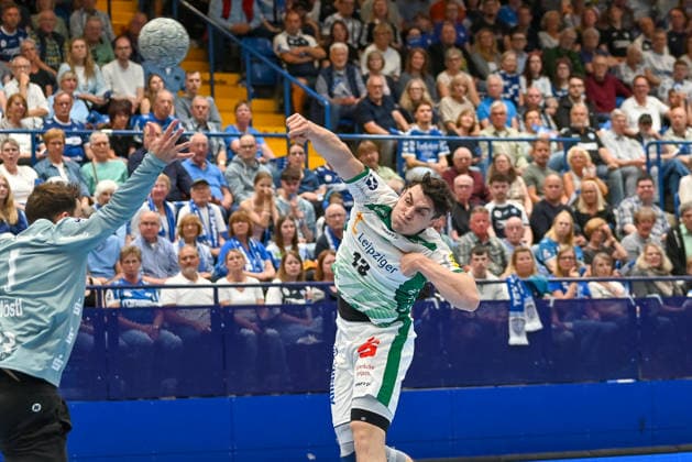 Handball, HBL, TBV Lemgo - SC DHfK Leipzig #3 Matej Klima (SC DHfK Leipzig, 13) wirft TBV Lemgo Lippe vs. SC DHfK Leipzig, Handball, 1. Bundesliga, 33. Spieltag, Saison 2025 2026, 03.06.2026, TBV Lemgo Lippe vs. SC DHfK Leipzig, Handball, 1. Bundesliga, 33. Spieltag, Saison 2025 2026, 03.06.2026 Lemgo Copyright: xEibner-Pressefoto RobertxGertzenx EP_RGN