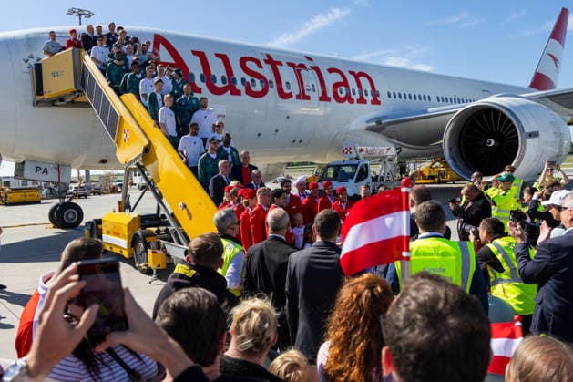 SOCCER - FIFA World Cup, WM, Weltmeisterschaft, Fussball 2026, preview VIENNA,AUSTRIA,04.JUN.26 - SOCCER - FIFA World Cup 2026, USA, Mexico, Canada, preview, farewell OEFB, Oesterreichischer Fussball-Bund. Image shows an overview. GEPAxpictures xPhilippxBrem