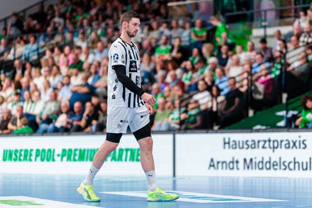 Hendrik Pekeler (THW Kiel, 61) GER, GWD Minden vs. THW Kiel, Handball, 1. Bundesliga, 33. Spieltag, Spielzeit 2025 2026, 03.06.2026 GER, GWD Minden vs. THW Kiel, Handball, 1. Bundesliga, 33. Spieltag, Spielzeit 2025 2026, 03.06.2026 Minden Copyright: xEibner-Pressefoto JanxRollingerx EP_JSK
