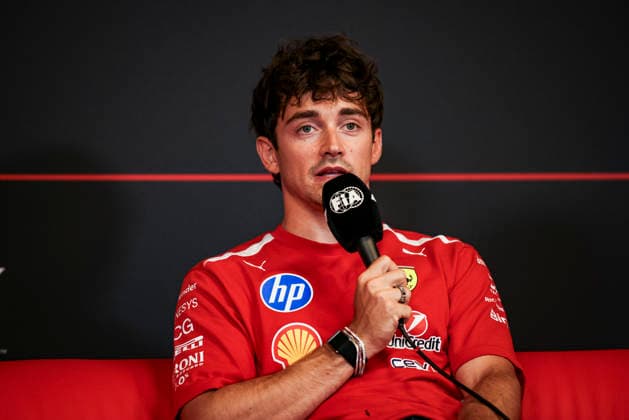 F1 - MONACO GRAND PRIX 2026 LECLERC Charles (mco), Scuderia Ferrari SF-26, portrait press conference, PK, Pressekonferenz during the Formula 1 Grand Prix de Canada 2026, 6th round of the 2026 Formula One World Championship, WM, Weltmeisterschaft from June 5 to 7, 2026 on the Circuit de Monaco, in Monte-Carlo, Monaco - Monte-CarloMonaco Copyright: xXavixBonillax