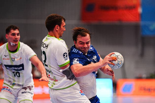 Jona Schoch (HSG Wetzlar, 22), Andreas Magaard (Handball Verein Hamburg, 04) GER, Handball Sport Verein Hamburg vs. HSG Wetzlar, Handball, 1. Bundesliga, Spieltag 33, Saison 2025 2026, 04.06.2026 GER, Handball Sport Verein Hamburg vs. HSG Wetzlar, Handball, 1. Bundesliga, Spieltag 33, Saison 2025 2026, 04.06.2026 Hamburg Copyright: xEibner-Pressefoto MarcelxvonxFehrnx EP_MFN