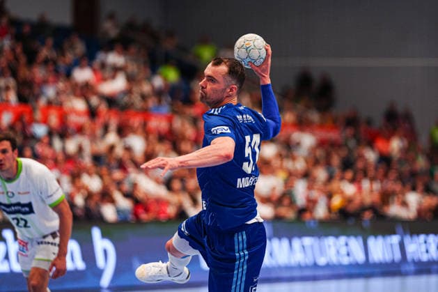 7 Meter Wurf Tor Casper U. Mortensen (Handball Verein Hamburg, 51) GER, Handball Sport Verein Hamburg vs. HSG Wetzlar, Handball, 1. Bundesliga, Spieltag 33, Saison 2025 2026, 04.06.2026 GER, Handball Sport Verein Hamburg vs. HSG Wetzlar, Handball, 1. Bundesliga, Spieltag 33, Saison 2025 2026, 04.06.2026 Hamburg Copyright: xEibner-Pressefoto MarcelxvonxFehrnx EP_MFN