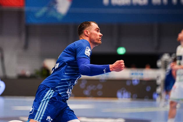 Torjubel Casper U. Mortensen (Handball Verein Hamburg, 51) GER, Handball Sport Verein Hamburg vs. HSG Wetzlar, Handball, 1. Bundesliga, Spieltag 33, Saison 2025 2026, 04.06.2026 GER, Handball Sport Verein Hamburg vs. HSG Wetzlar, Handball, 1. Bundesliga, Spieltag 33, Saison 2025 2026, 04.06.2026 Hamburg Copyright: xEibner-Pressefoto MarcelxvonxFehrnx EP_MFN