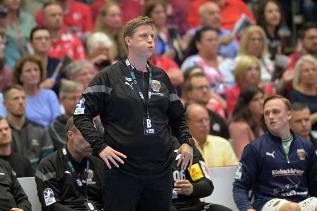 Nicolej Krickau (Trainer Fuechse Berlin) , GER, MT Melsungen - Fuechse Berlin, Handball, 1. Bundesliga, 33. Spieltag, Saison 2025 2026, 04.06.2026, GER, MT Melsungen - Fuechse Berlin, Handball, 1. Bundesliga, 33. Spieltag, Saison 2025 2026, 04.06.2026 Kassel Copyright: xEibner-Pressefotox xRolandxSippelx EP_RSL