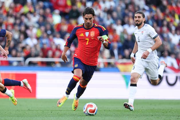 June 4, 2026, A Coruna, A Coruna, SPAIN: Ferran Torres of Spain in action during the friendly international football match played between Spain and Iraq ahead the FIFA World Cup, WM, Weltmeisterschaft, Fussball 2026 at Abanca Balaidos stadium on June 04, 2026, in A Coruna, Spain. Spain V Iraq - FIFA World Cup 2026 - ZUMAa181 20260604_zaa_a181_135 Copyright: xIrinaxR.xHipolitox
