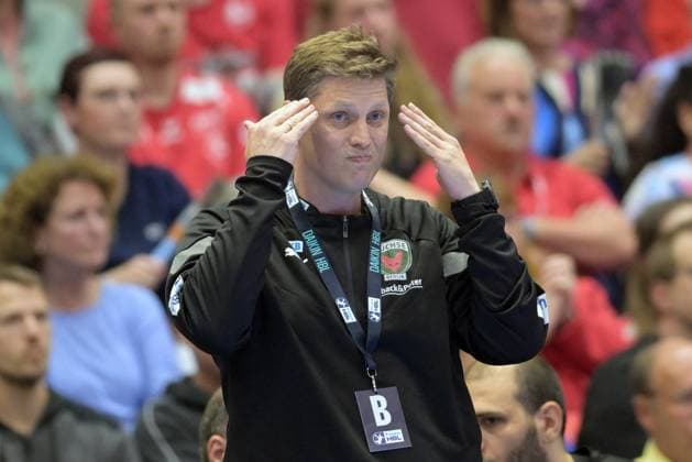Nicolej Krickau (Trainer Fuechse Berlin) , GER, MT Melsungen - Fuechse Berlin, Handball, 1. Bundesliga, 33. Spieltag, Saison 2025 2026, 04.06.2026, GER, MT Melsungen - Fuechse Berlin, Handball, 1. Bundesliga, 33. Spieltag, Saison 2025 2026, 04.06.2026 Kassel Copyright: xEibner-Pressefotox xRolandxSippelx EP_RSL