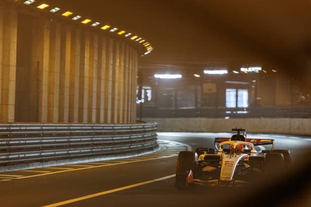 Esteban Ocon (TGR Haas F1 Team, 31) mit seinem Auto im Tunnel, Grosser Preis von Monaco, Motorsport, Formel 1, Saison 2026, 05.06.2026 Grosser Preis von Monaco, Motorsport, Formel 1, Saison 2026, 05.06.2026 Copyright: xEibner-Pressefoto AlexanderxNeisx EP_ANS