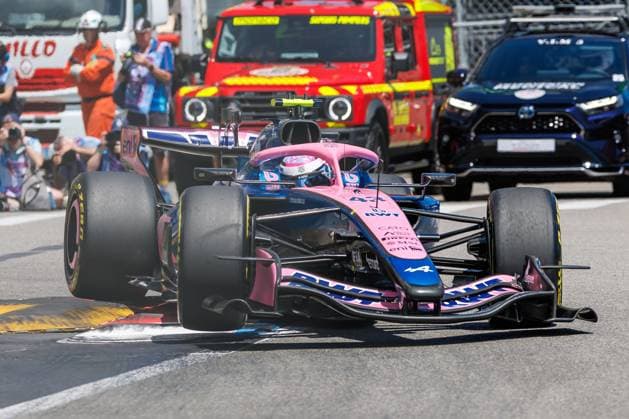 Franco Colapinto (BWT Alpine F1 Team, 43) mit seinem Auto in der Hafenschikane, Grosser Preis von Monaco, Motorsport, Formel 1, Saison 2026, 05.06.2026 Grosser Preis von Monaco, Motorsport, Formel 1, Saison 2026, 05.06.2026 Copyright: xEibner-Pressefoto AlexanderxNeisx EP_ANS