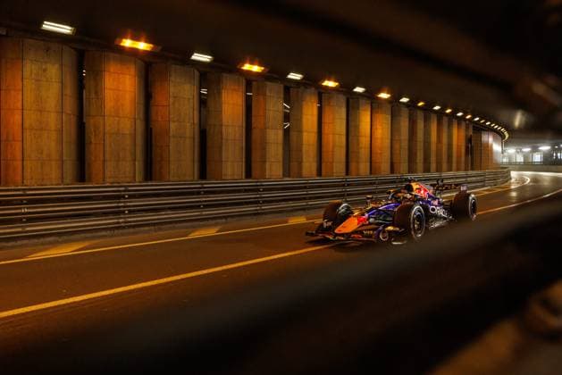 Max Verstappen (Oracle Red Bull Racing, 01) mit seinem Auto im Tunnel, Grosser Preis von Monaco, Motorsport, Formel 1, Saison 2026, 05.06.2026 Grosser Preis von Monaco, Motorsport, Formel 1, Saison 2026, 05.06.2026 Copyright: xEibner-Pressefoto AlexanderxNeisx EP_ANS