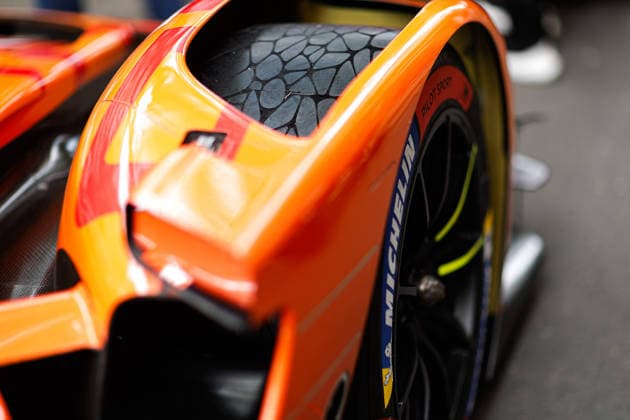 24 HEURES DU MANS 2026 - PESAGE michelin, tyres, pneus,, Genesis Magma Racing, Genesis GMR-001 19, Hypercar, during Le Pesage of the 24 Hours of Le Mans 2026, 3rd round of the 2026 FIA World Endurance Championship, from June 5 to 6, 2026 on the Place de la RÃ publique in Le Mans, France - Le MansFrance Copyright: xFREDERICxLExFLOCxHx