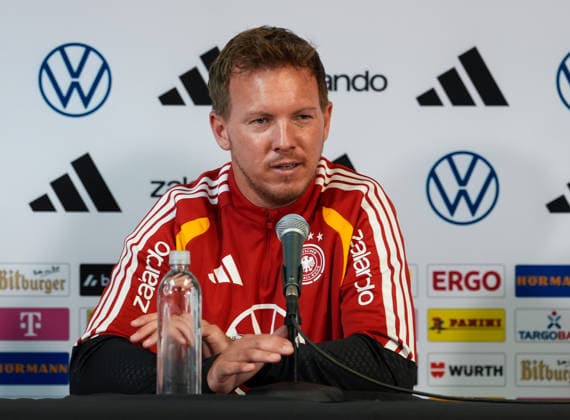 Julian Nagelsmann (Deutschland, Cheftrainer), Pressekonferenz USA, Deutsche Fußballnationalmannschaft, Pressekonferenz, Chicago, 05.06.2026 USA, Deutsche Fussballnationalmannschaft, Pressekonferenz, Chicago, 05.06.2026 Chicago Copyright: xEibner-Pressefoto ScottxColemanx EP_SCN