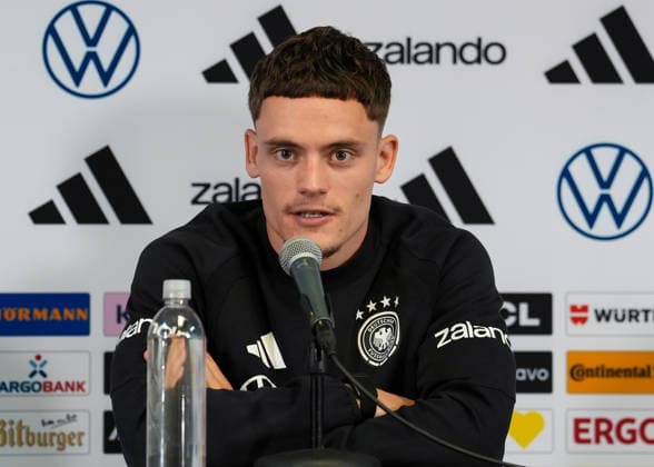 Florian Wirtz (Deutschland, 17), Pressekonferenz USA, Deutsche Fußballnationalmannschaft, Pressekonferenz, Chicago, 05.06.2026 USA, Deutsche Fussballnationalmannschaft, Pressekonferenz, Chicago, 05.06.2026 Chicago Copyright: xEibner-Pressefoto ScottxColemanx EP_SCN