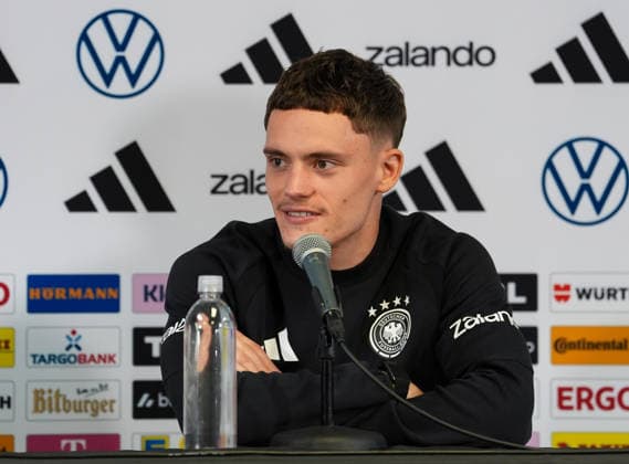 Florian Wirtz (Deutschland, 17), Pressekonferenz USA, Deutsche Fußballnationalmannschaft, Pressekonferenz, Chicago, 05.06.2026 USA, Deutsche Fussballnationalmannschaft, Pressekonferenz, Chicago, 05.06.2026 Chicago Copyright: xEibner-Pressefoto ScottxColemanx EP_SCN