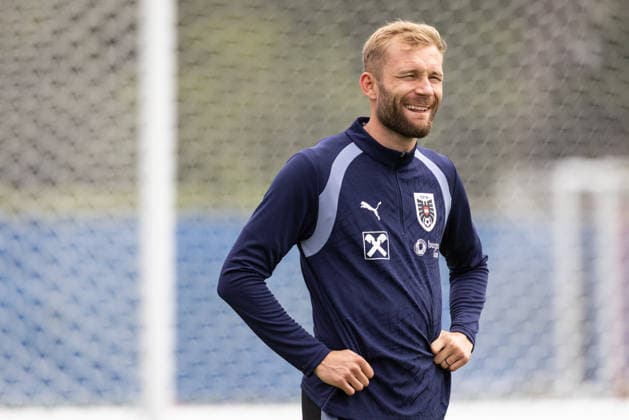 SOCCER - FIFA World Cup, WM, Weltmeisterschaft, Fussball 2026, preview SANTA BARBARA,CALIFORNIA,USA,05.JUN.26 - SOCCER - FIFA World Cup 2026, USA, Mexico, Canada, training. Image shows Konrad Laimer (AUT). GEPAxpictures xArminxRauthner