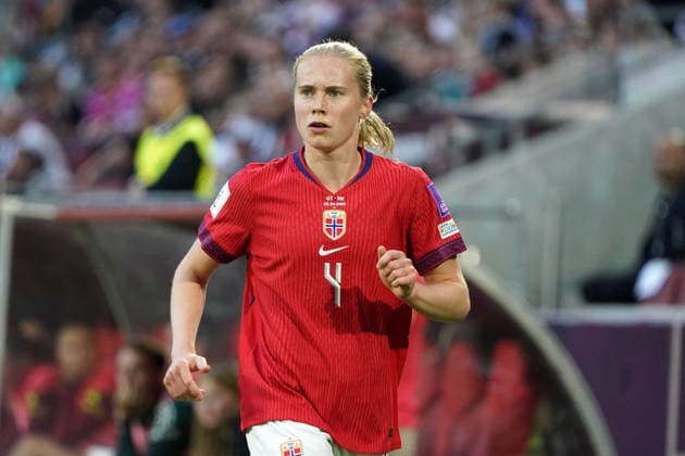 Frauen-Fussball, DFB Frauen, FIFA WM Qualifikation Europa, Länderspiel, WMQ E-Frauen 5. SpielTag , Gruppe D Deutschland vs. Norwegen, 05.06.2026, Rheinenergiestadion Köln Julie Bladstad Norwegen, NOR , Aktion, Einzelbild