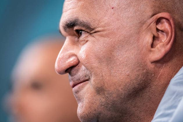Portugal v Chile - FIFA World Cup, WM, Weltmeisterschaft, Fussball 2026 International Friendly, Länderspiel, Nationalmannschaft Portugal Head Coach Roberto Martinez gives a press conference, PK, Pressekonferenz in Oeiras, Portugal, on June 6, 2026, ahead of the FIFA World Cup 2026 international friendly match between Portugal and Chile at Estadio Nacional do Jamor. Lisbon Oeiras Portugal Copyright: xRodrigoxMoreira NurPhotox originalFilename:moreira-portugal260605_npsCG.jpg
