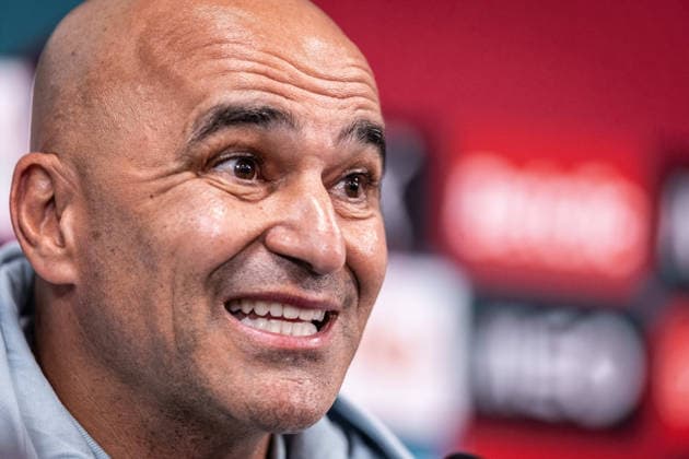 Portugal v Chile - FIFA World Cup, WM, Weltmeisterschaft, Fussball 2026 International Friendly, Länderspiel, Nationalmannschaft Portugal Head Coach Roberto Martinez gives a press conference, PK, Pressekonferenz in Oeiras, Portugal, on June 6, 2026, ahead of the FIFA World Cup 2026 international friendly match between Portugal and Chile at Estadio Nacional do Jamor. Lisbon Oeiras Portugal Copyright: xRodrigoxMoreira NurPhotox originalFilename:moreira-portugal260605_npm04.jpg