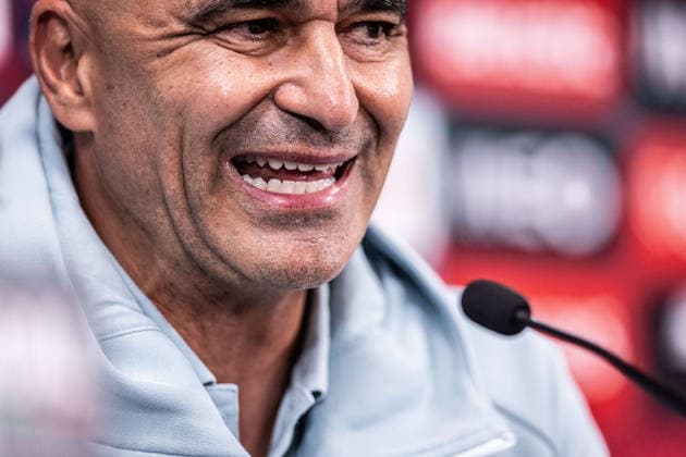 Portugal v Chile - FIFA World Cup, WM, Weltmeisterschaft, Fussball 2026 International Friendly, Länderspiel, Nationalmannschaft Portugal Head Coach Roberto Martinez gives a press conference, PK, Pressekonferenz in Oeiras, Portugal, on June 6, 2026, ahead of the FIFA World Cup 2026 international friendly match between Portugal and Chile at Estadio Nacional do Jamor. Lisbon Oeiras Portugal Copyright: xRodrigoxMoreira NurPhotox originalFilename:moreira-portugal260605_npDFY.jpg