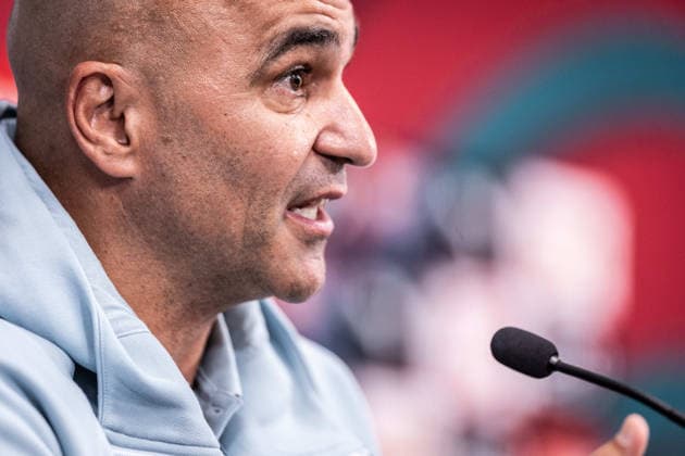 Portugal v Chile - FIFA World Cup, WM, Weltmeisterschaft, Fussball 2026 International Friendly, Länderspiel, Nationalmannschaft Portugal Head Coach Roberto Martinez gives a press conference, PK, Pressekonferenz in Oeiras, Portugal, on June 6, 2026, ahead of the FIFA World Cup 2026 international friendly match between Portugal and Chile at Estadio Nacional do Jamor. Lisbon Oeiras Portugal Copyright: xRodrigoxMoreira NurPhotox originalFilename:moreira-portugal260605_npwb6.jpg