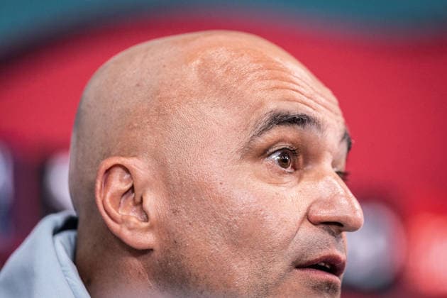 Portugal v Chile - FIFA World Cup, WM, Weltmeisterschaft, Fussball 2026 International Friendly, Länderspiel, Nationalmannschaft Portugal Head Coach Roberto Martinez gives a press conference, PK, Pressekonferenz in Oeiras, Portugal, on June 6, 2026, ahead of the FIFA World Cup 2026 international friendly match between Portugal and Chile at Estadio Nacional do Jamor. Lisbon Oeiras Portugal Copyright: xRodrigoxMoreira NurPhotox originalFilename:moreira-portugal260605_np1Pv.jpg