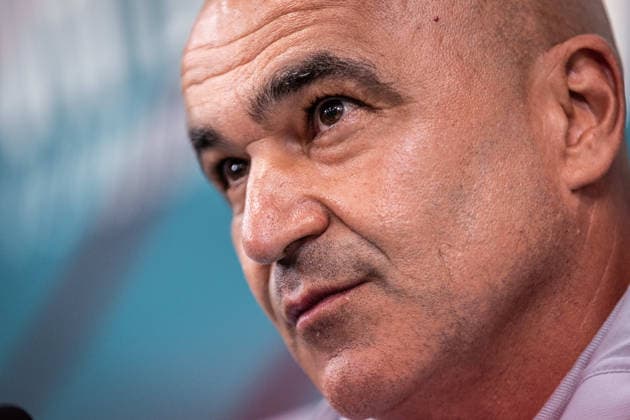 Portugal v Chile - FIFA World Cup, WM, Weltmeisterschaft, Fussball 2026 International Friendly, Länderspiel, Nationalmannschaft Portugal Head Coach Roberto Martinez gives a press conference, PK, Pressekonferenz in Oeiras, Portugal, on June 6, 2026, ahead of the FIFA World Cup 2026 international friendly match between Portugal and Chile at Estadio Nacional do Jamor. Lisbon Oeiras Portugal Copyright: xRodrigoxMoreira NurPhotox originalFilename:moreira-portugal260605_npks3.jpg