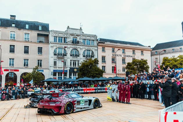 24 HEURES DU MANS 2026 - PESAGE 62 AL-KHELAIFI Abdulla (qat), HANSES Julian (ger), ALESI Giuliano (fra), Team Qatar by Iron Lynx, Mercedes-AMG LMGT3 62, LM GT3, 61 BERRY Martin (aus), ANDRADE Rui (ang), MARTIN Maxime (bel), Iron Lynx, Mercedes-AMG LMGT3 61, LM GT3, 79 ZELGER Johannes (ita), CRESSONI Matteo (ita), HODENIUS Lin (ned), Iron Lynx, Mercedes-AMG LMGT3 79, LM GT3, during Le Pesage of the 24 Hours of Le Mans 2026, 3rd round of the 2026 FIA World Endurance Championship, from June 5 to 6, 2026 on the Place de la RÃ publique in Le Mans, France - Copyright: xDPPIx