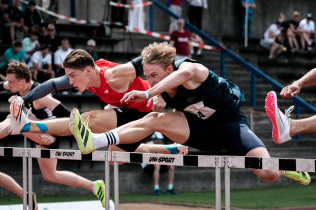 Tim Eikermann (TSV Bayer 04 Leverkusen, 712, 110m Huerden Maenner), GER, Leichtathletik, Athletics, Sparkassen Gala, Regensburg, 06.06.2026, GER, Leichtathletik, Athletics, Sparkassen Gala, Regensburg, 06.06.2026 Regensburg Copyright: xStefanxMayerx EP_SMR
