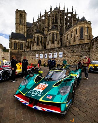 24 HEURES DU MANS 2026 - CITY CENTRE PARADE 007 TINCKNELL Harry (gbr), GAMBLE Tom (gbr), GUNN Ross (gbr), Aston Martin THOR Team, Aston Martin Valkyrie 007, Hypercar, action during the City Center Parade of the 24 Hours of Le Mans 2026, 3rd round of the 2026 FIA World Endurance Championship, on June 6, 2026 in Le Mans, France - Le MansFrance Copyright: xJULIENxDELFOSSEx