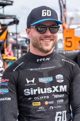 June 6, 2026, Madison, Illinois, USA: IndyCar, Indy Car, IRL, USA SERIES driver, FELIX ROSENQVIST (60) (SWE) of Varnamo, Sweden, qualifies for the Bommarito Automotive Group 500 at World Wide Technology Raceway in MADISON, Illinois, USA. INDYCAR SERIES: June 06, 2026: Bommarito Automotive Group 500: Felix Rosenqvist - ZUMAa161 20260606_aaa_a161_015 Copyright: xWalterxArce GMGx
