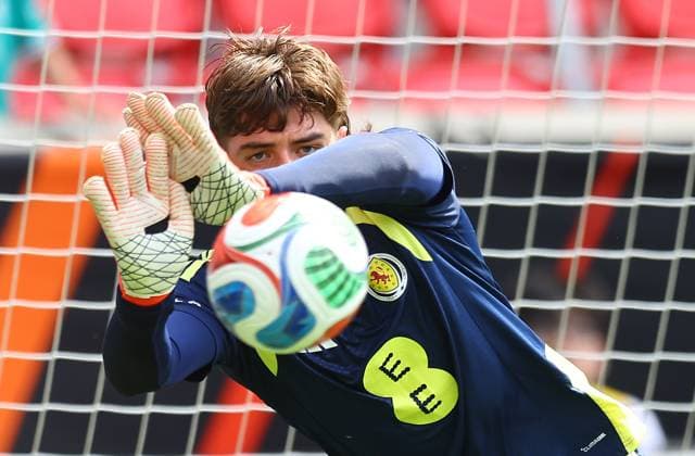 Liam McFarlane of Scotland Bolivia v Scotland, International Friendly, Länderspiel, Nationalmannschaft Football, Sports Illustrated Stadium, New Jersey, USA - 06 Jun 2026New Jersey Sports Illustrated Stadium United States of America EDITORIAL USE ONLY No use with unauthorised audio, video, data, fixture lists, club league logos or live services. Online in-match use limited to 120 images, no video emulation. No use in betting, games or single club league player publications. Copyright: xMichaelxZemanek Shutterstockx 16912856gf
