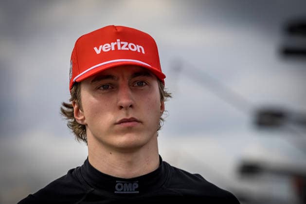 June 6, 2026, Madison, Illinois, USA: IndyCar, Indy Car, IRL, USA SERIES driver, DAVID MALUKAS (12) (USA) of Chicago, IL, qualifies for the Bommarito Automotive Group 500 at World Wide Technology Raceway in MADISON, Illinois, USA. INDYCAR SERIES: June 06, 2026: Bommarito Automotive Group 500: David Malukas - ZUMAa161 20260606_aaa_a161_019 Copyright: xStevexScaglione GMGx