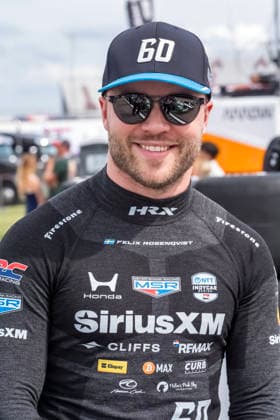 June 6, 2026, Madison, Illinois, USA: IndyCar, Indy Car, IRL, USA SERIES driver, FELIX ROSENQVIST (60) (SWE) of Varnamo, Sweden, qualifies for the Bommarito Automotive Group 500 at World Wide Technology Raceway in MADISON, Illinois, USA. INDYCAR SERIES: June 06, 2026: Bommarito Automotive Group 500: Felix Rosenqvist - ZUMAa161 20260606_aaa_a161_032 Copyright: xWalterxArce GMGx