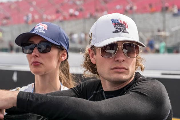 June 6, 2026, Madison, Illinois, USA: IndyCar, Indy Car, IRL, USA SERIES driver, SANTINO FERRUCCI (14) (USA) of Woodbury, CT, qualifies for the Bommarito Automotive Group 500 at World Wide Technology Raceway in MADISON, Illinois, USA. INDYCAR SERIES: June 06, 2026: Bommarito Automotive Group 500: Santino Ferrucci - ZUMAa161 20260606_aaa_a161_035 Copyright: xWalterxArce GMGx