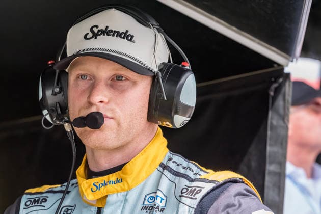 June 6, 2026, Madison, Illinois, USA: IndyCar, Indy Car, IRL, USA SERIES driver, CHRISTIAN RASMUSSEN (21) (DNK) of Copenhagen, Denmark, qualifies for the Bommarito Automotive Group 500 at World Wide Technology Raceway in MADISON, Illinois, USA. INDYCAR SERIES: June 06, 2026: Bommarito Automotive Group 500: Christian Rasmussen - ZUMAa161 20260606_aaa_a161_039 Copyright: xWalterxArce GMGx