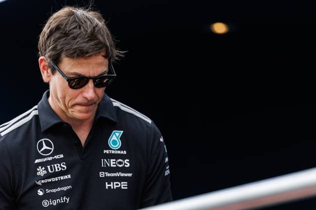 Toto Wolff (Mercedes AMG Petronas F1 Team, Teamchef) kommt zur Strecke, Grosser Preis von Monaco, Motorsport, Formel 1, Saison 2026, 07.06.2026 Grosser Preis von Monaco, Motorsport, Formel 1, Saison 2026, 07.06.2026