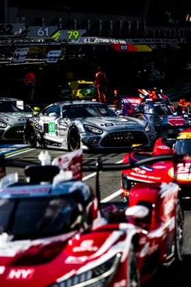 24 HEURES DU MANS 2026 - TEST DAY 61 BERRY Martin (aus), ANDRADE Rui (ang), MARTIN Maxime (bel), Iron Lynx, Mercedes-AMG LMGT3 61, LM GT3, pitlane, during the Test Day of the 24 Hours of Le Mans 2026, 3rd round of the 2026 FIA World Endurance Championship, on June 7, 2026 on the Circuit des 24 Heures du Mans in Le Mans, France - Le MansFrance Copyright: xCharlyxLopezx