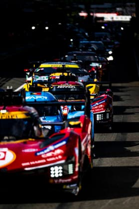 24 HEURES DU MANS 2026 - TEST DAY 51 PIER GUIDI Alessandro (ita), CALADO James (gbr), GIOVINAZZI Antonio (ita), Ferrari AF Corse, Ferrari 499P 51, Hypercar, pitlane, during the Test Day of the 24 Hours of Le Mans 2026, 3rd round of the 2026 FIA World Endurance Championship, on June 7, 2026 on the Circuit des 24 Heures du Mans in Le Mans, France - Le MansFrance Copyright: xCharlyxLopezx