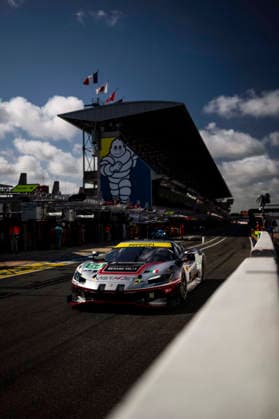 24 HEURES DU MANS 2026 - TEST DAY 54 CASTELLACCI Francesco (ita), FLOHR Thomas (sui), RIGON Davide (ita), Vista AF Corse, Ferrari 296 GT3 Evo 54, LM GT3, action during the Test Day of the 24 Hours of Le Mans 2026, 3rd round of the 2026 FIA World Endurance Championship, on June 7, 2026 on the Circuit des 24 Heures du Mans in Le Mans, France - Le MansFrance Copyright: xCharlyxLopezx