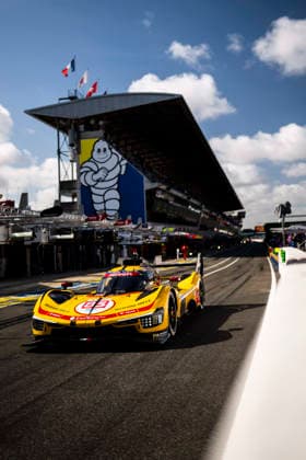 24 HEURES DU MANS 2026 - TEST DAY 83 YE Yifei (chn), KUBICA Robert (pol), HANSON Phil (gbr), AF Corse, Ferrari 499P 83, Hypercar, action during the Test Day of the 24 Hours of Le Mans 2026, 3rd round of the 2026 FIA World Endurance Championship, on June 7, 2026 on the Circuit des 24 Heures du Mans in Le Mans, France - Le MansFrance Copyright: xCharlyxLopezx
