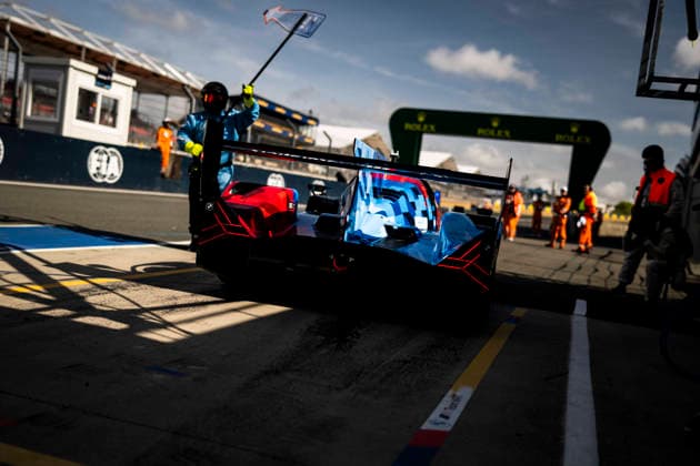 24 HEURES DU MANS 2026 - TEST DAY 15 MAGNUSSEN Kevin (dnk), MARCIELLO Raffaele (swi), VANTHOOR Dries (bel), BMW M Team WRT, BMW M Hybrid V8 15, Hypercar, action during the Test Day of the 24 Hours of Le Mans 2026, 3rd round of the 2026 FIA World Endurance Championship, on June 7, 2026 on the Circuit des 24 Heures du Mans in Le Mans, France - Le MansFrance Copyright: xCharlyxLopezx