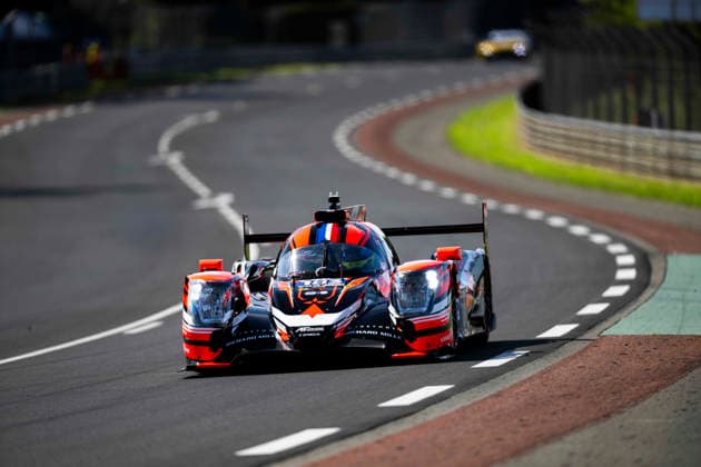 24 HEURES DU MANS 2026 - TEST DAY 183 PERRODO Francois (fra), VAXIVIERE Matthieu (fra), BARNICOAT Ben (gbr), AF Corse, Oreca 07 Gibson 183, LMP2 Pro-AM, action during the Test Day of the 24 Hours of Le Mans 2026, 3rd round of the 2026 FIA World Endurance Championship, on June 7, 2026 on the Circuit des 24 Heures du Mans in Le Mans, France - Le MansFrance Copyright: xFabrizioxBoldonix