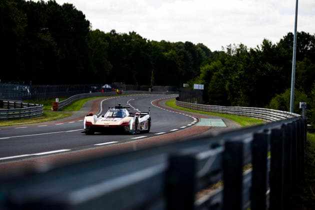 24 HEURES DU MANS 2026 - TEST DAY 12 DELETRAZ Louis (swi), STEVENS Will (gbr), NATO Norman (fra), Cadillac Hertz Team Jota, Cadillac V-Series.R 12, Hypercar, action during the Test Day of the 24 Hours of Le Mans 2026, 3rd round of the 2026 FIA World Endurance Championship, on June 7, 2026 on the Circuit des 24 Heures du Mans in Le Mans, France - Le MansFrance Copyright: xFabrizioxBoldonix