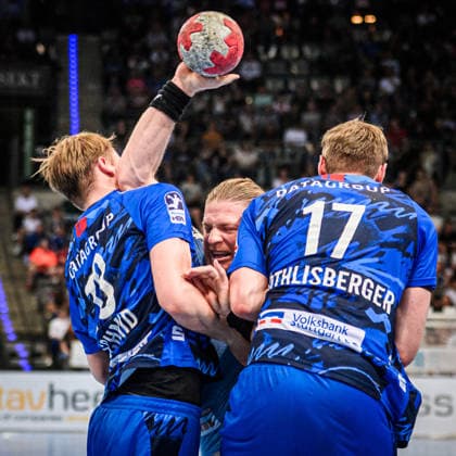 GER, TVB Stuttgart - HC Erlangen, DAIKIN HBL, Handball, Bundesliga, 34. Spieltag, Spielzeit 2025 2026, 07.06.2026 GER, TVB Stuttgart - HC Erlangen, DAIKIN HBL, Handball, Bundesliga, 34. Spieltag, Spielzeit 2025 2026, 07.06.2026 Stuttgart