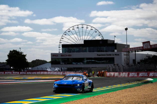 24 HEURES DU MANS 2026 - TEST DAY 88 GATTUSO Stefano (ita), LEVORATO Giammarco (ita), SARGEANT Logan (usa), Proton Competition, Ford Mustang LMGT3 88, LM GT3, action during the Test Day of the 24 Hours of Le Mans 2026, 3rd round of the 2026 FIA World Endurance Championship, on June 7, 2026 on the Circuit des 24 Heures du Mans in Le Mans, France - Le MansFrance Copyright: xFabrizioxBoldonix