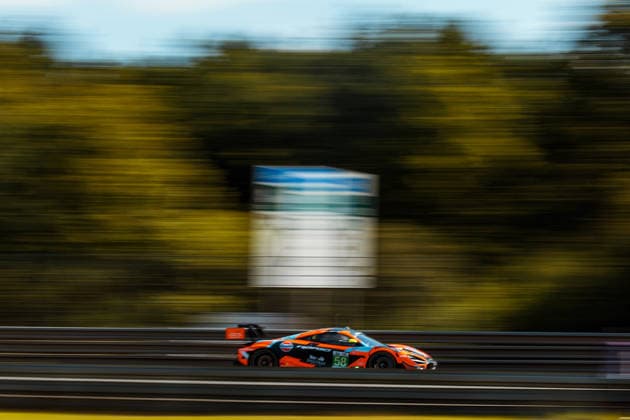 24 HEURES DU MANS 2026 - TEST DAY 58 WEST Alexander (swe), GEHRSITZ Finn (ger), GOETHE Benjamin (dnk), Garage 59, McLaren 720S LMGT3 Evo 58, LM GT3, action during the Test Day of the 24 Hours of Le Mans 2026, 3rd round of the 2026 FIA World Endurance Championship, on June 7, 2026 on the Circuit des 24 Heures du Mans in Le Mans, France - Copyright: xDPPIx