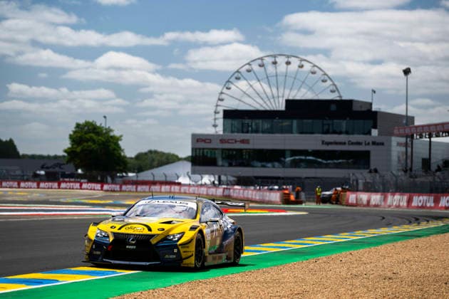 24 HEURES DU MANS 2026 - TEST DAY 78 VAN ROMPUY Tom (bel), DAVID Hadrien (fra), HAWKSWORTH Jack (gbr), Akkodis ASP Team, Lexus RC F LMGT3 78, LM GT3, action during the Test Day of the 24 Hours of Le Mans 2026, 3rd round of the 2026 FIA World Endurance Championship, on June 7, 2026 on the Circuit des 24 Heures du Mans in Le Mans, France - Le MansFrance Copyright: xFabrizioxBoldonix