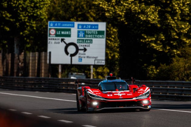 24 HEURES DU MANS 2026 - TEST DAY 07 CONWAY Mike (gbr), KOBAYASHI Kamui (jpn), DE VRIES Nyck (nld), Toyota Racing, Toyota TR010 Hybrid 07, Hypercar, action during the Test Day of the 24 Hours of Le Mans 2026, 3rd round of the 2026 FIA World Endurance Championship, on June 7, 2026 on the Circuit des 24 Heures du Mans in Le Mans, France - Copyright: xDPPIx