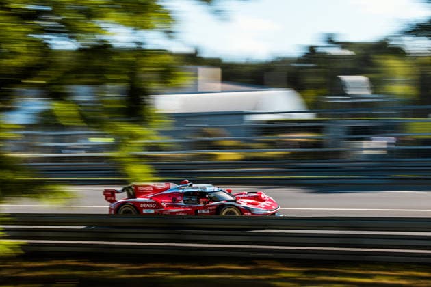 24 HEURES DU MANS 2026 - TEST DAY 07 CONWAY Mike (gbr), KOBAYASHI Kamui (jpn), DE VRIES Nyck (nld), Toyota Racing, Toyota TR010 Hybrid 07, Hypercar, action during the Test Day of the 24 Hours of Le Mans 2026, 3rd round of the 2026 FIA World Endurance Championship, on June 7, 2026 on the Circuit des 24 Heures du Mans in Le Mans, France - Copyright: xDPPIx