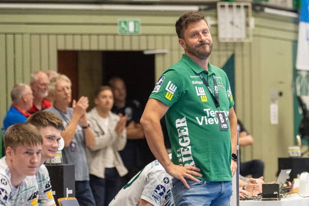 Ben Matschke (FRISCH AUF! Goeppingen, Trainer) ist sprachlos. Bergischer HC vs. Frisch Auf! Goeppingen, Handball, DAIKIN HBL, 34. Spieltag, Saison 2025 2026, 07.06.2026 Bergischer HC vs. Frisch Auf! Goeppingen, Handball, DAIKIN HBL, 34. Spieltag, Saison 2025 2026, 07.06.2026 Wuppertal