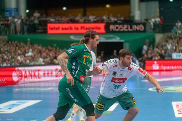 Malte Donker (TSV GWD Minden, 39) bestreitet heute das letzte Spiel für GWD Minden SC DHfK Leipzig vs. TSV GWD Minden, Handball, 1. Handball-Bundesliga, 34. Spieltag, Saison 2025 2026, 07.06.2026 SC DHfK Leipzig vs. TSV GWD Minden, Handball, 1. Handball-Bundesliga, 34. Spieltag, Saison 2025 2026, 07.06.2026 Leipzig